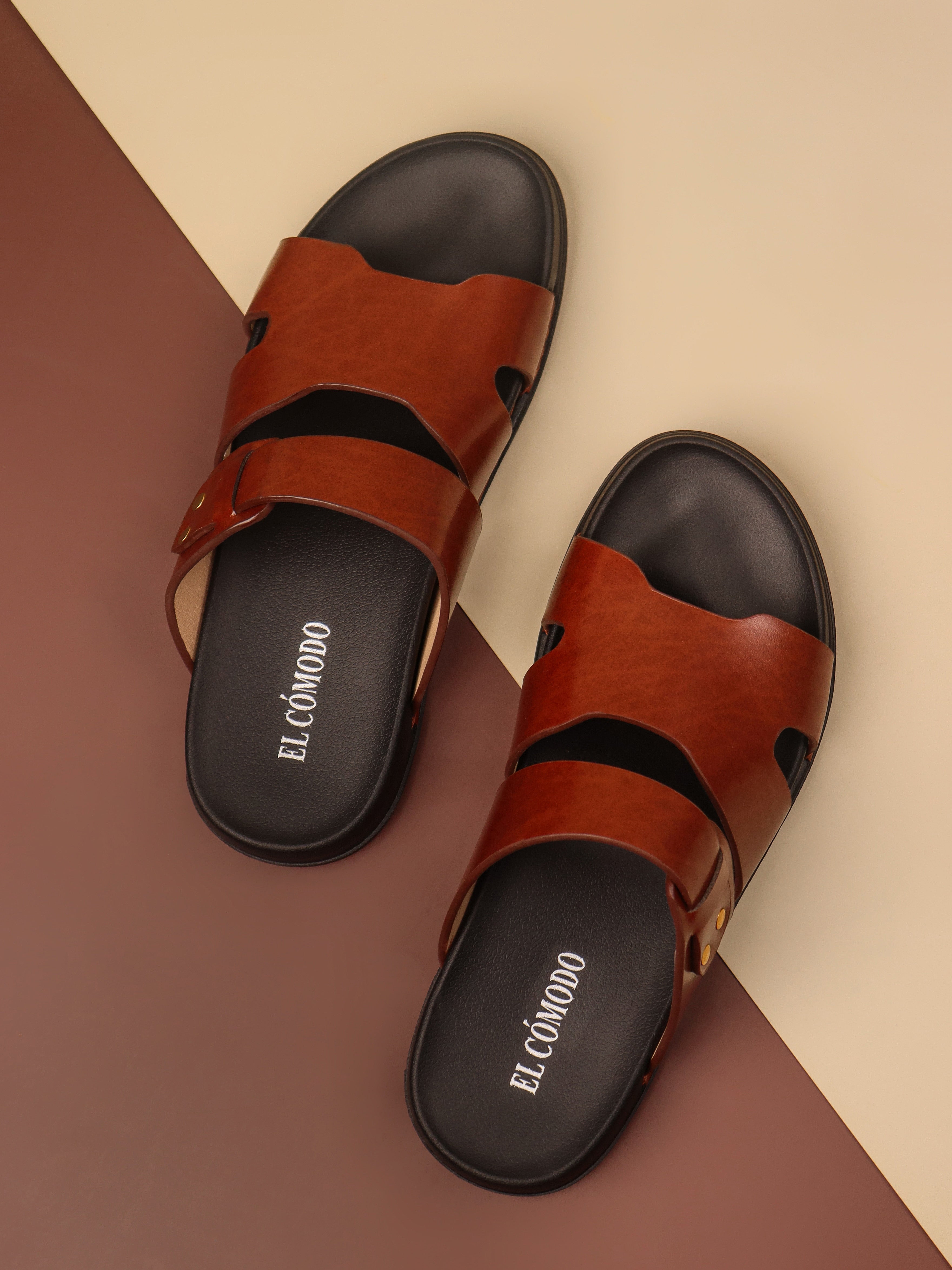Men's Comfort Crossband: Brown