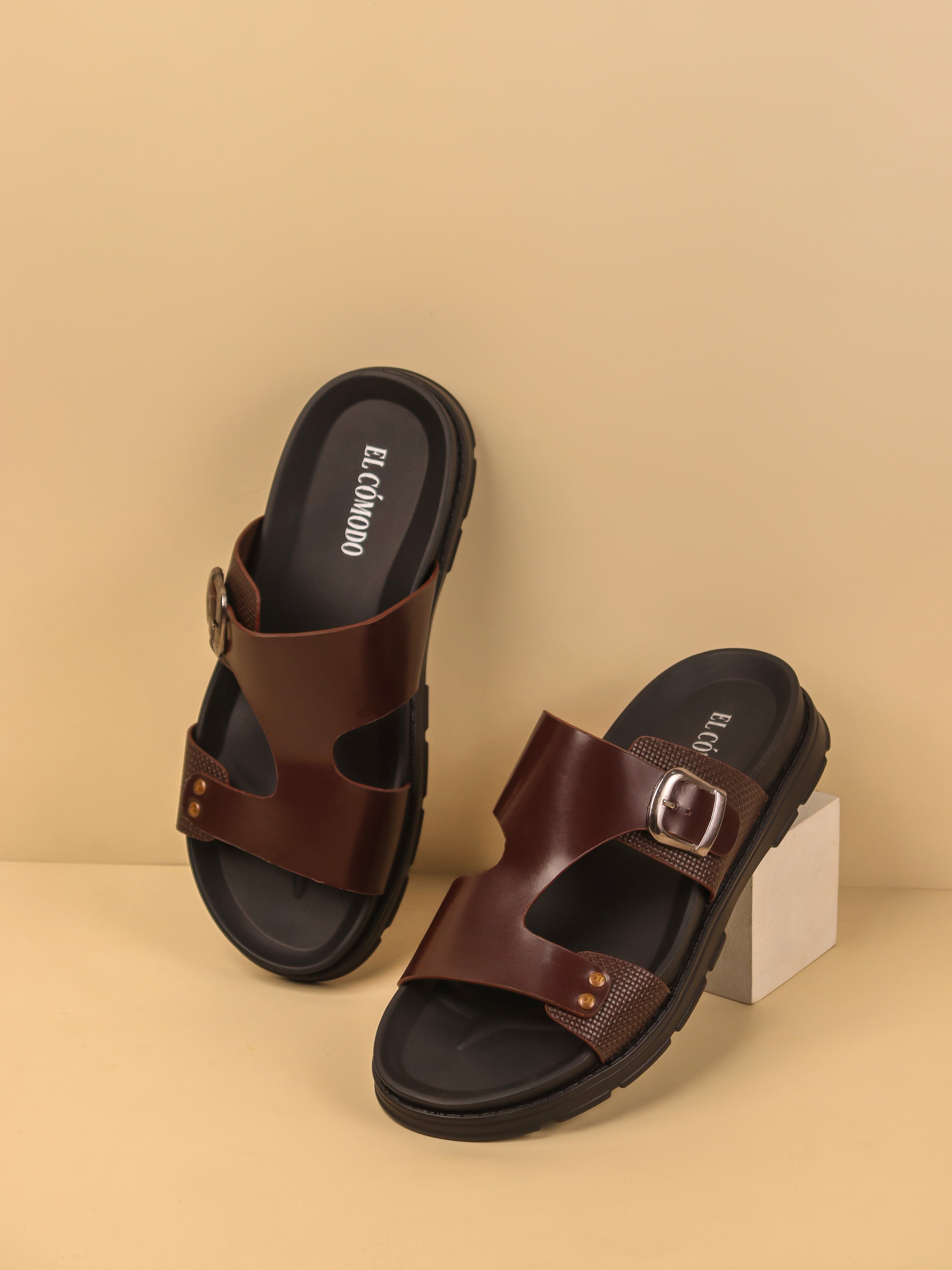 Men's Comfort Crossband: Dark Brown
