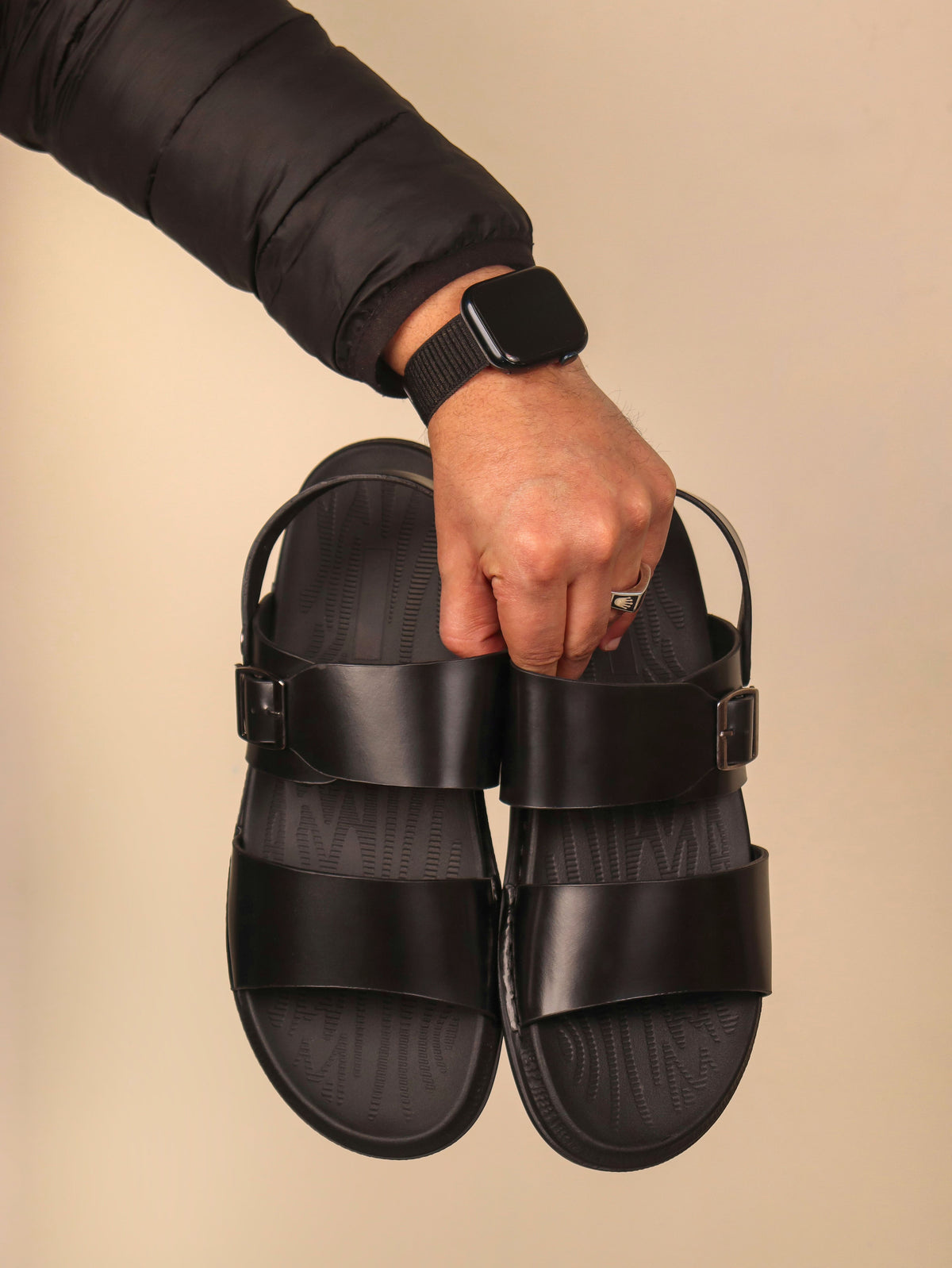 Men's Buckle Ease Sandals