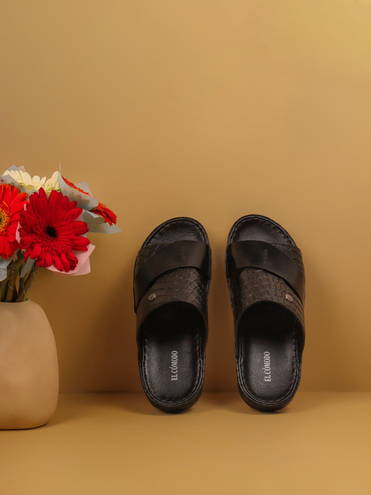 Men's Comfort Glide: Black