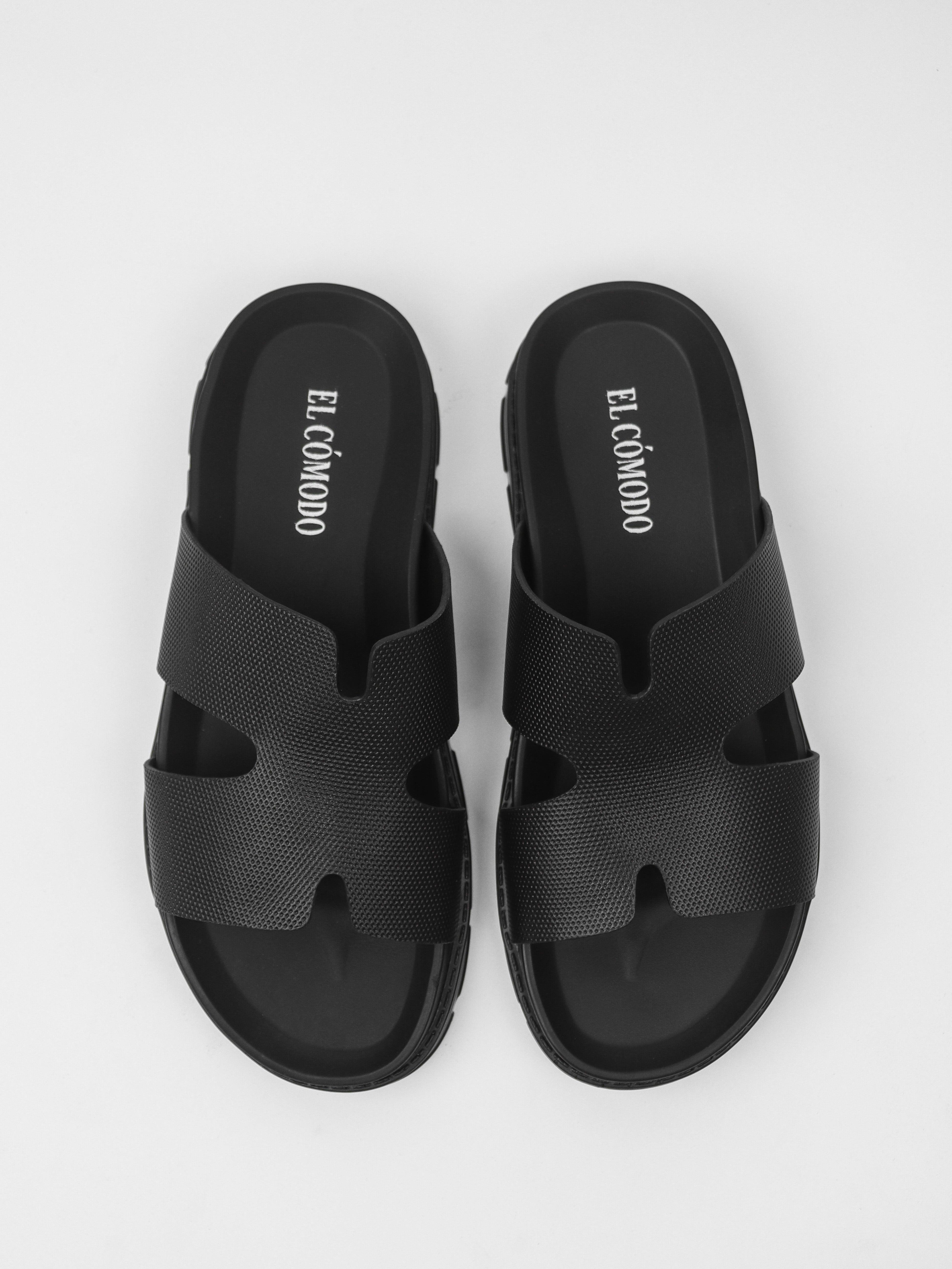Men's EaseWalk Slippers: Black