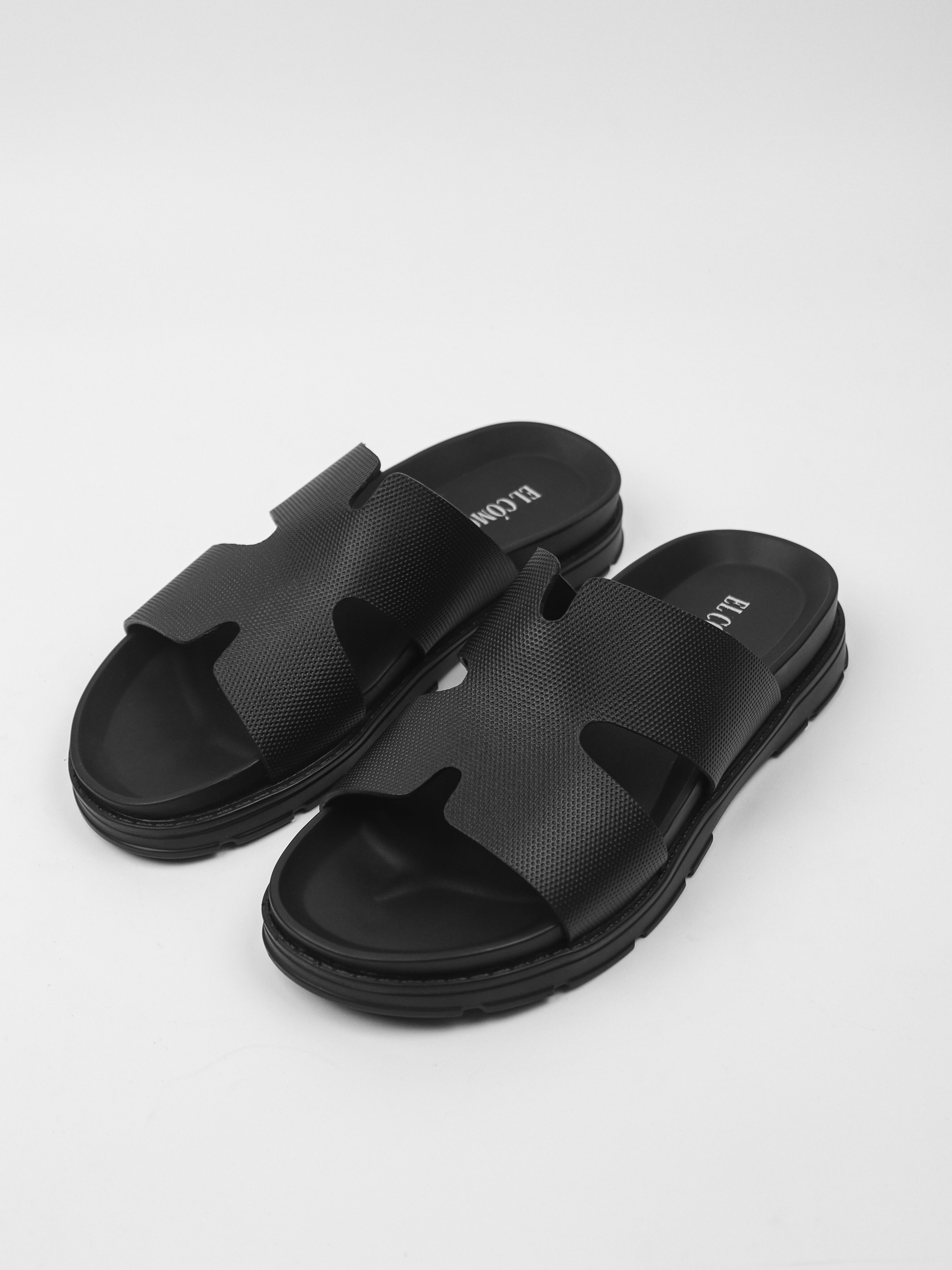 Men's EaseWalk Slippers: Black