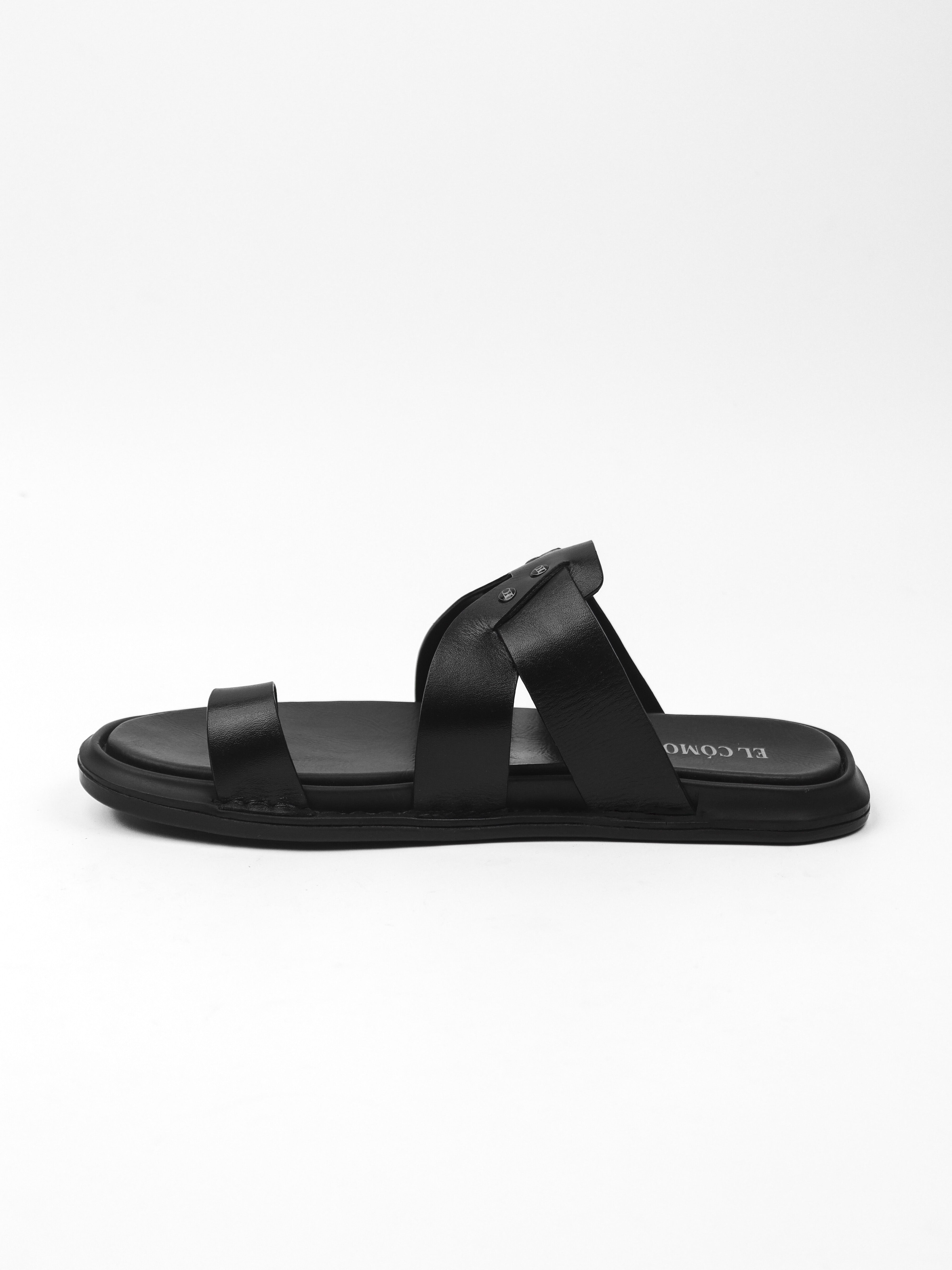 Men's Classic Toe Strap: Black